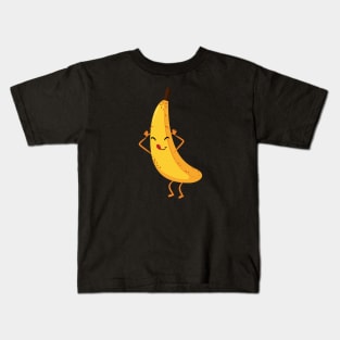 Banana Fruit Lover Design Kids T-Shirt